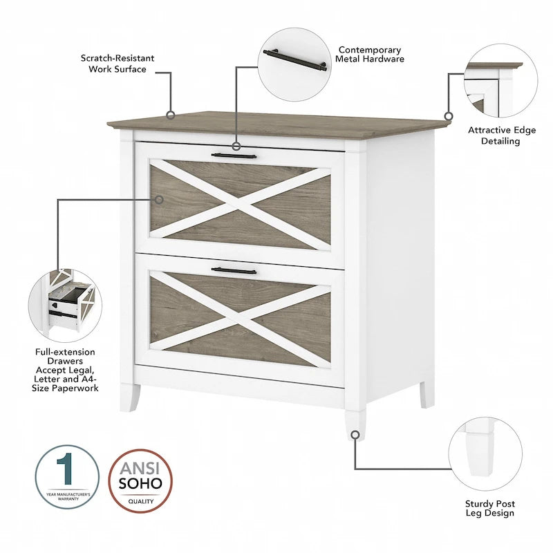 t 54W Bureau informatique avec armoire et bibliothèque, par