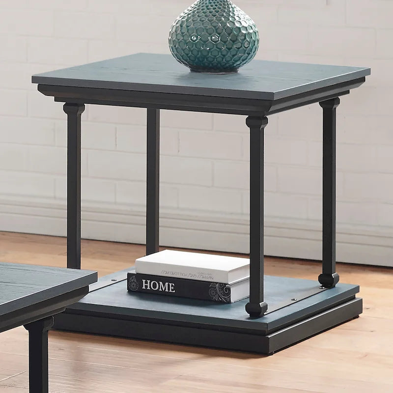 Marcin Transitional 24-inch 1-Shelf Side Table by 