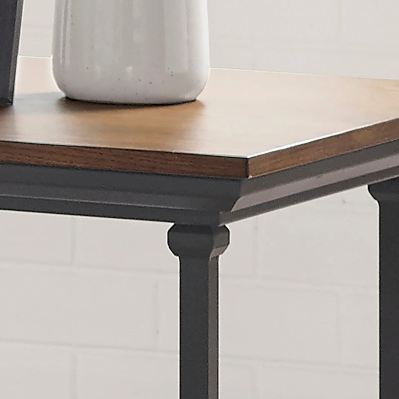 Table d'appoint à 1 étagère de 60 cm, style transitionnel