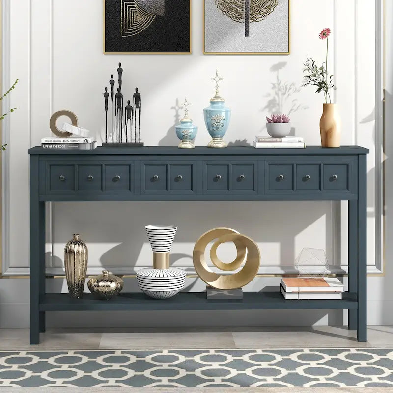 Console d'entrée rustique
