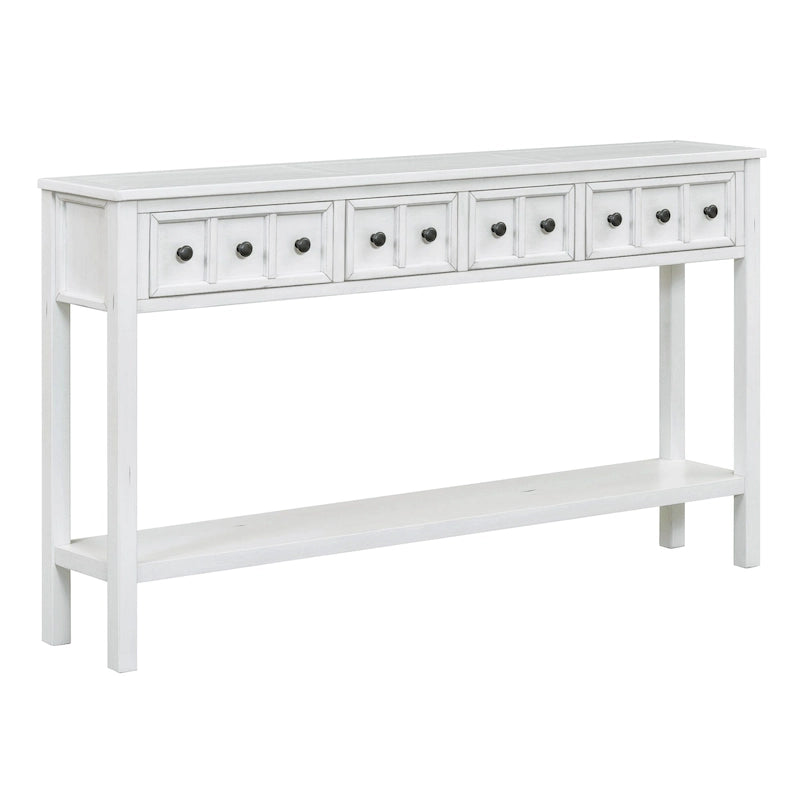Console d'entrée rustique
