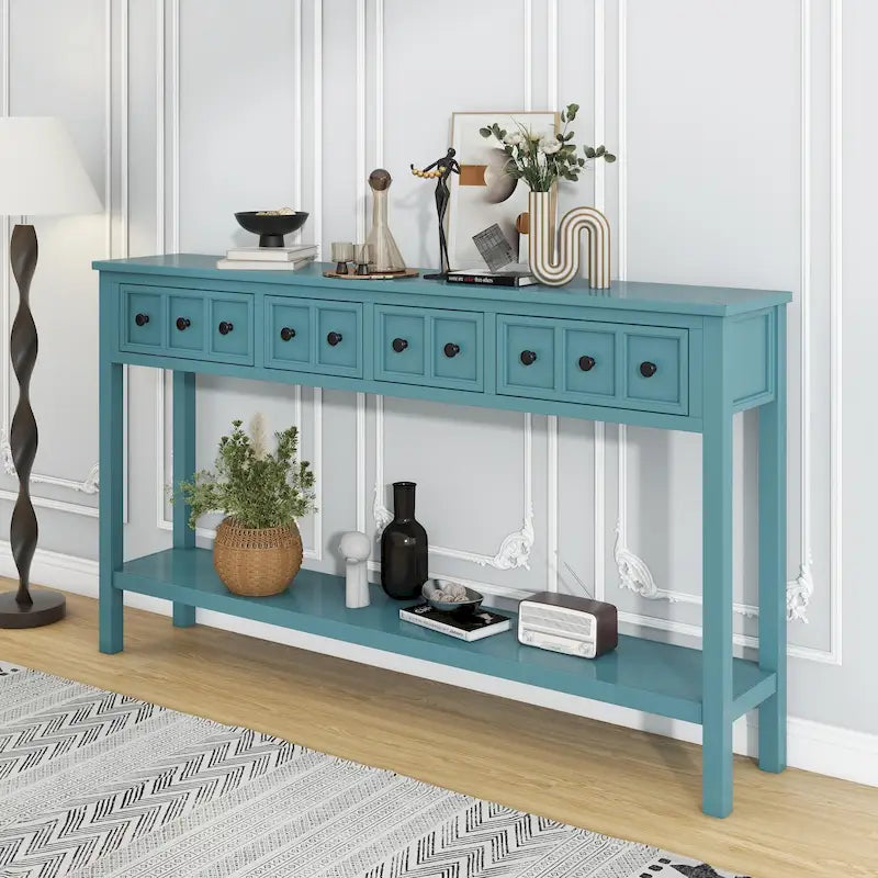 Console d'entrée rustique