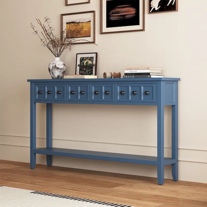 Console d'entrée rustique