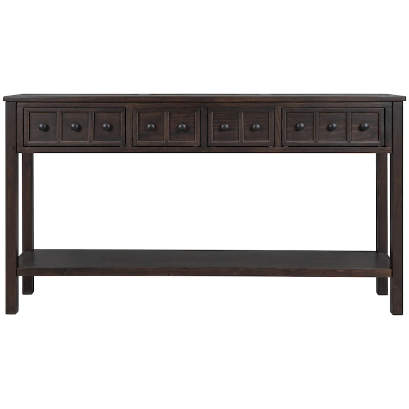 Console d'entrée rustique