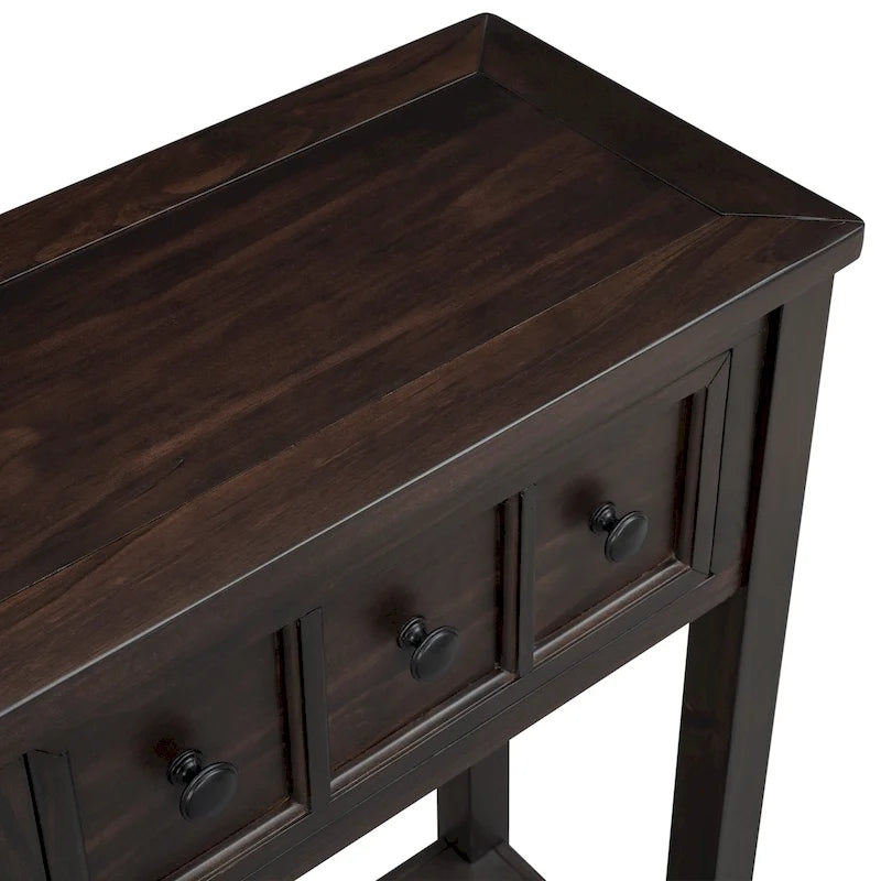 Console d'entrée rustique