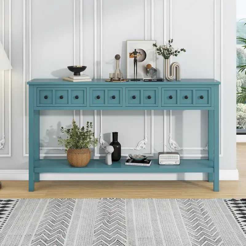 Console d'entrée rustique