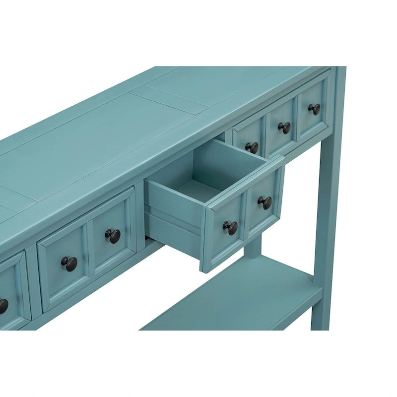 Console d'entrée rustique