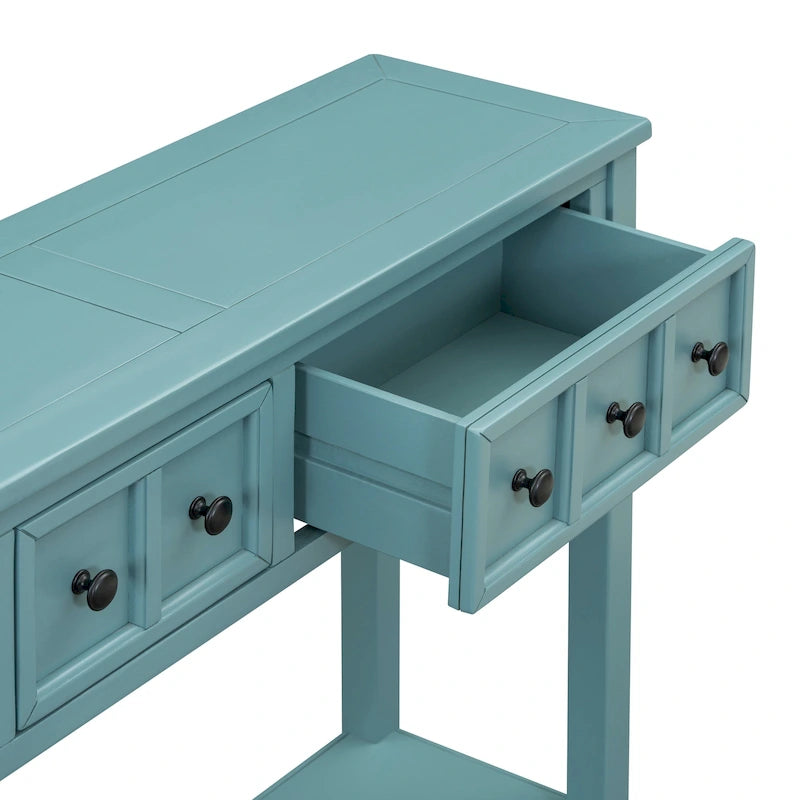 Console d'entrée rustique