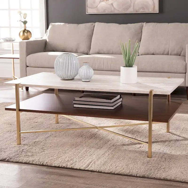  Aldea Rectangular Coffee Table w/ Storage