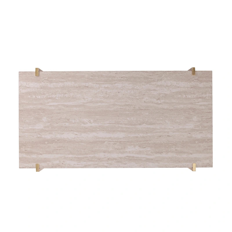 Table basse rectangulaire avec rangement