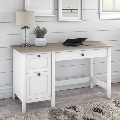  54W Computer Desk with Drawers by 