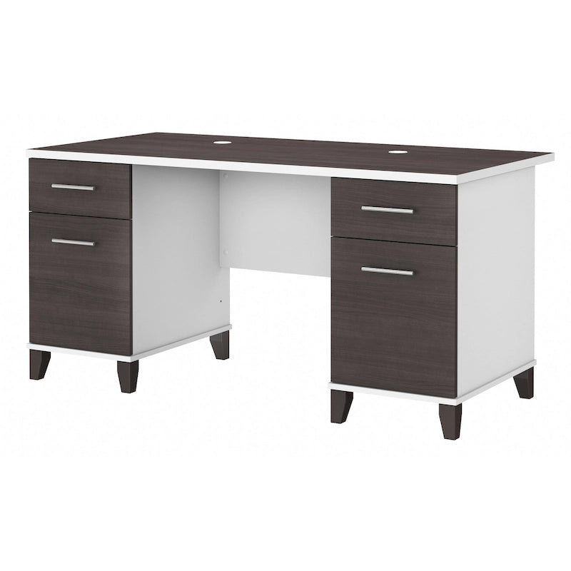 Bureau d'ordinateur 60W avec tiroirs
