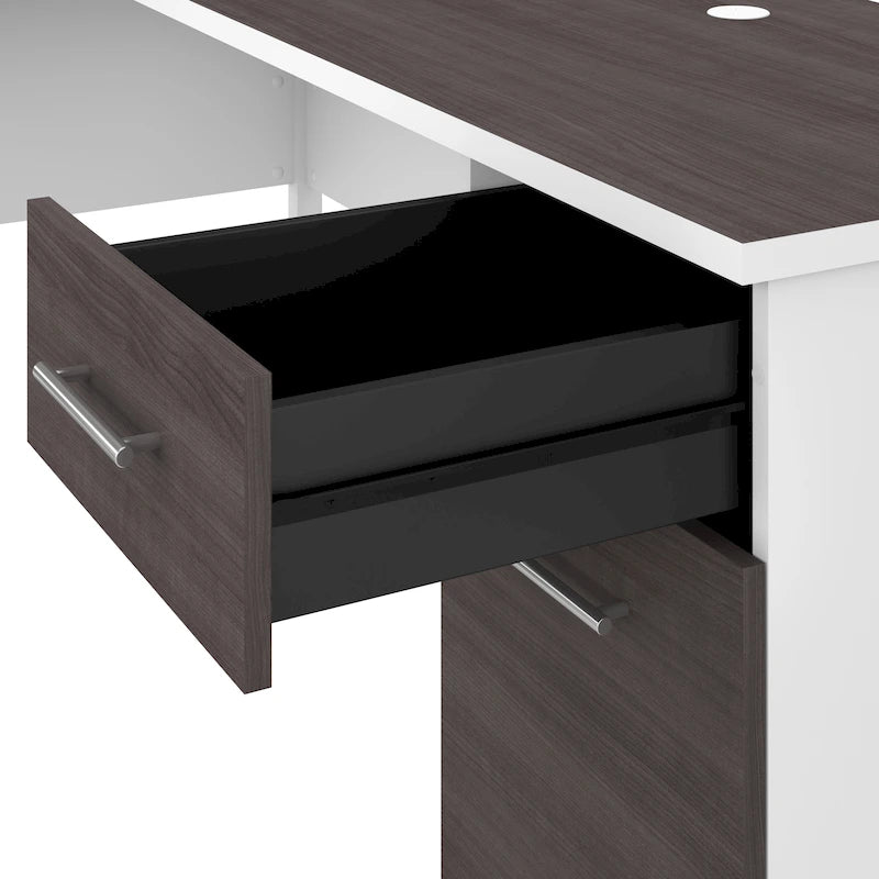 Bureau d'ordinateur 60W avec tiroirs
