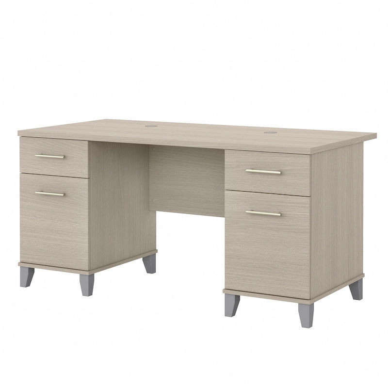 Bureau d'ordinateur 60W avec tiroirs