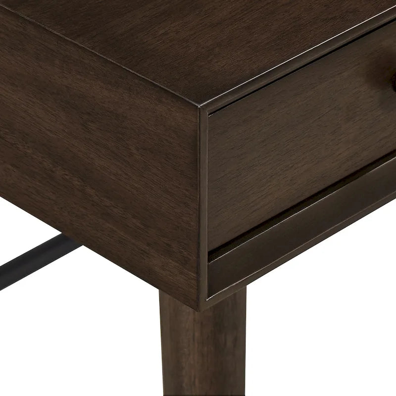 Bureau 3 tiroirs en bois