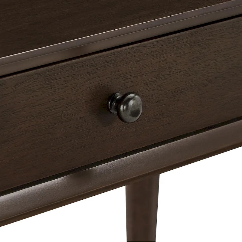 Bureau 3 tiroirs en bois