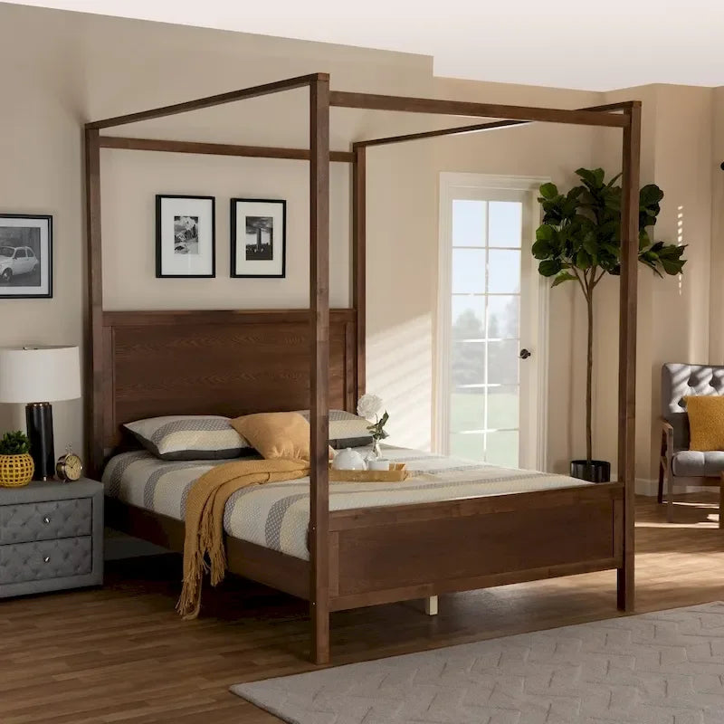  Atabae Platform Canopy Bed