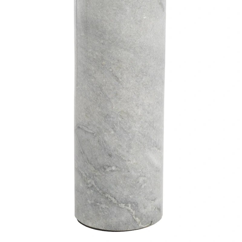 Table basse carrée en marbre - 35 po larg. x 35 po prof. x 13 po haut. - 35L x 35P x 13H