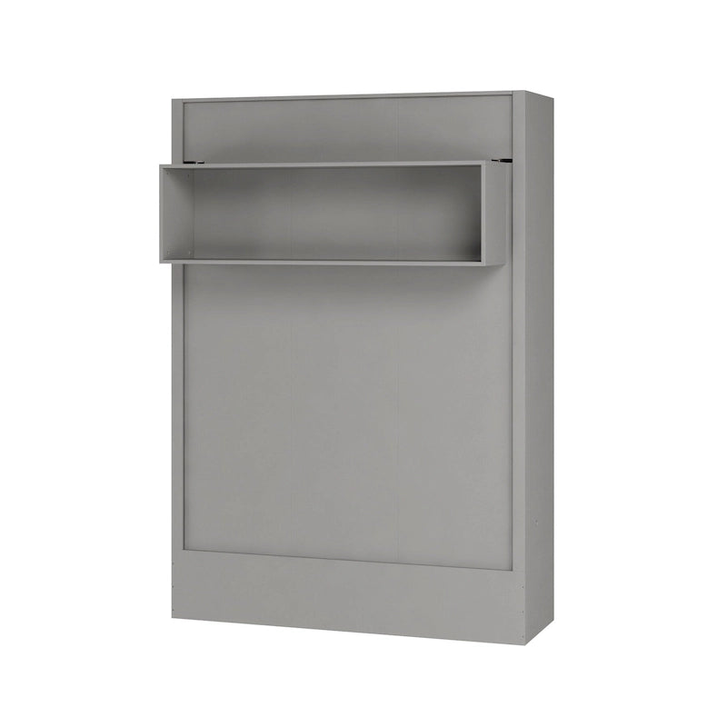 Lit escamotable contemporain brésilien Easy Lift Queen avec étagère