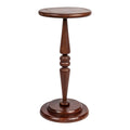 Table d'appoint de cocktail piédestal Bishop - 12,0 L x 12,0 l x 25,0 H