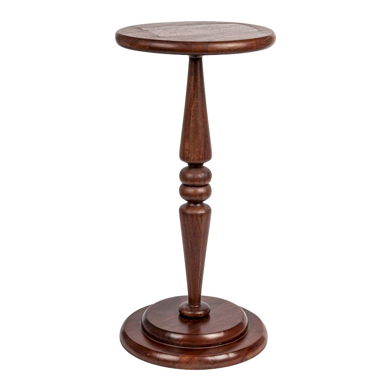 Table d'appoint de cocktail piédestal Bishop - 12,0 L x 12,0 l x 25,0 H