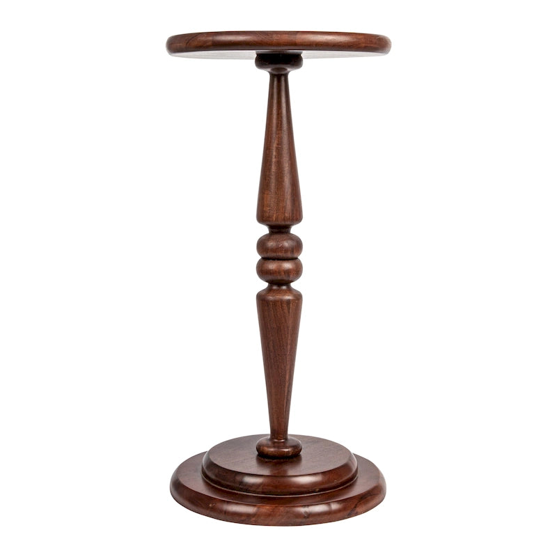 Table d'appoint de cocktail piédestal Bishop - 12,0 L x 12,0 l x 25,0 H