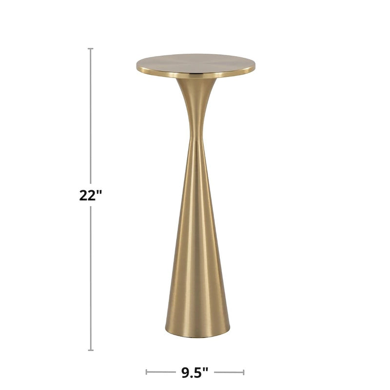 22 Table d'appoint en métal